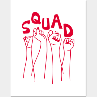 Squad - Feminist Women of Color - Future of America Posters and Art